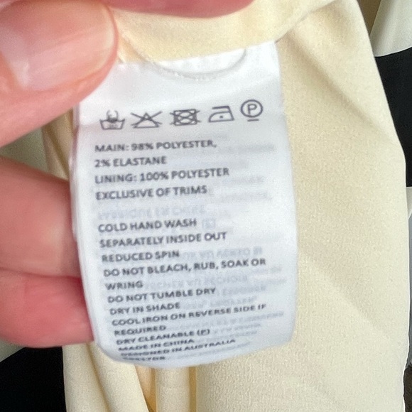 Anthropologie Bardot Citron Halter Midi Dress Size 10 NWT / Flawed* - Picture 10 of 16